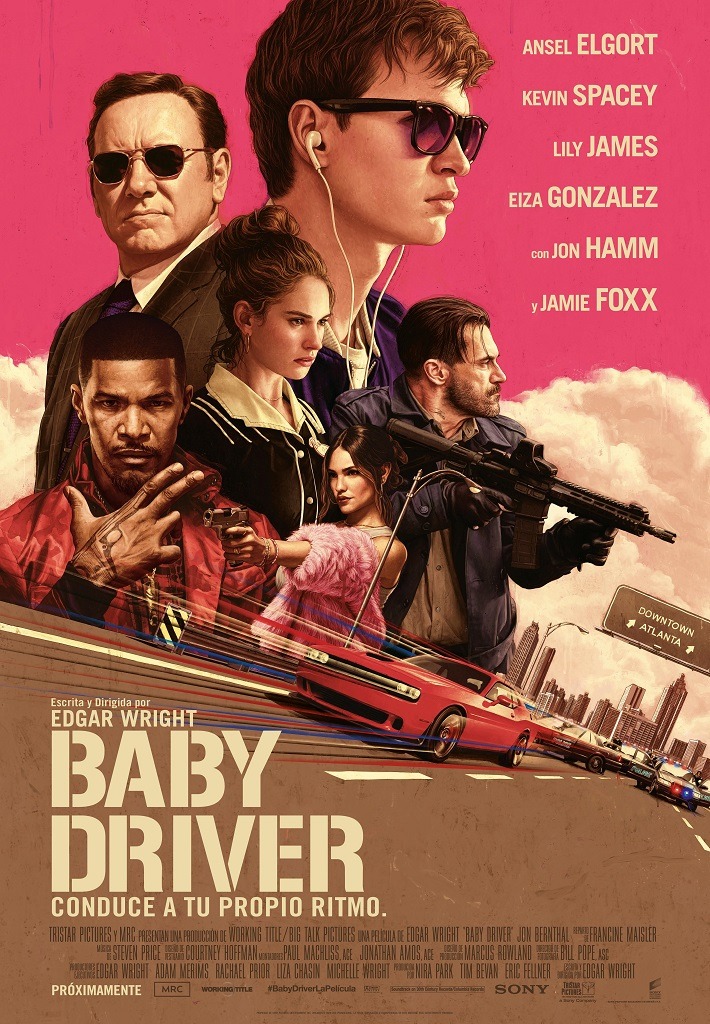Baby Driver - cartel